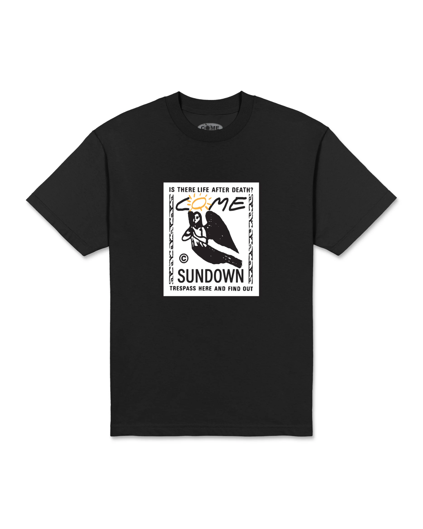 COME SUNDOWN Trespass S/S Tee - Black