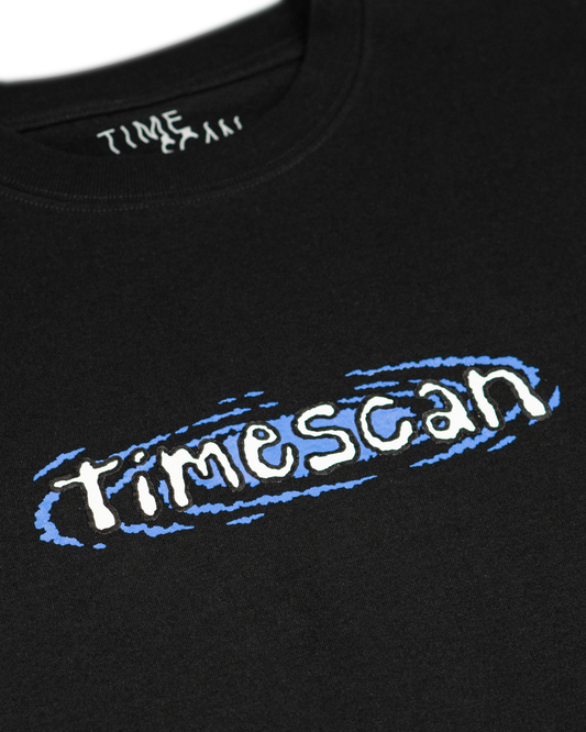 TIMESCAN Twister Tee - Black