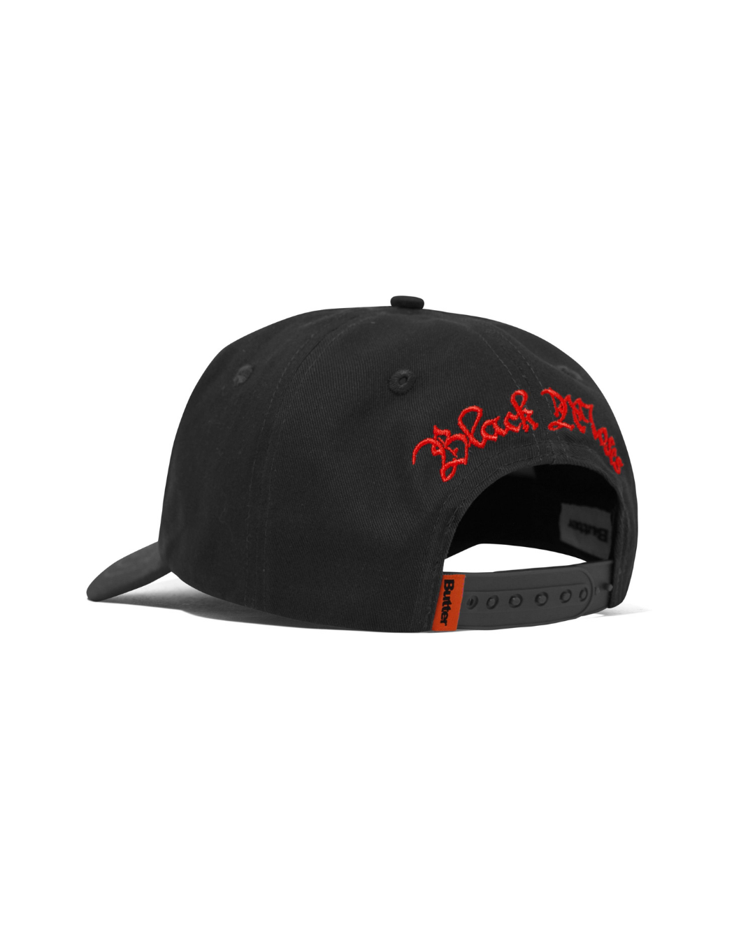 BUTTER GOODS Isaac Hayes 5 Panel Cap - Black
