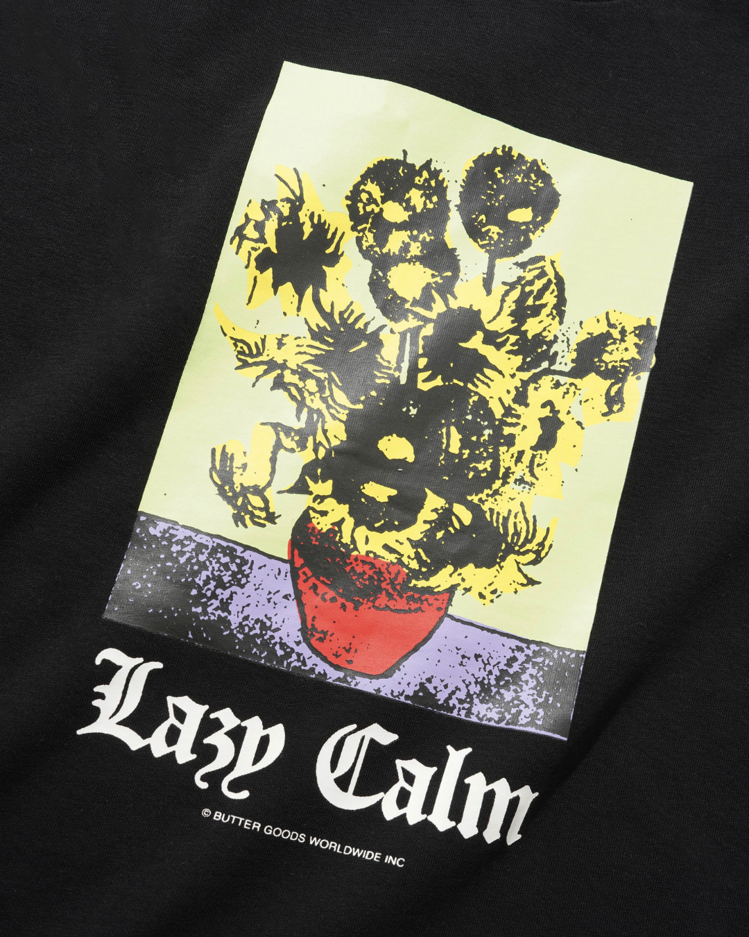 BUTTER GOODS Lazy Calm Tee - Black