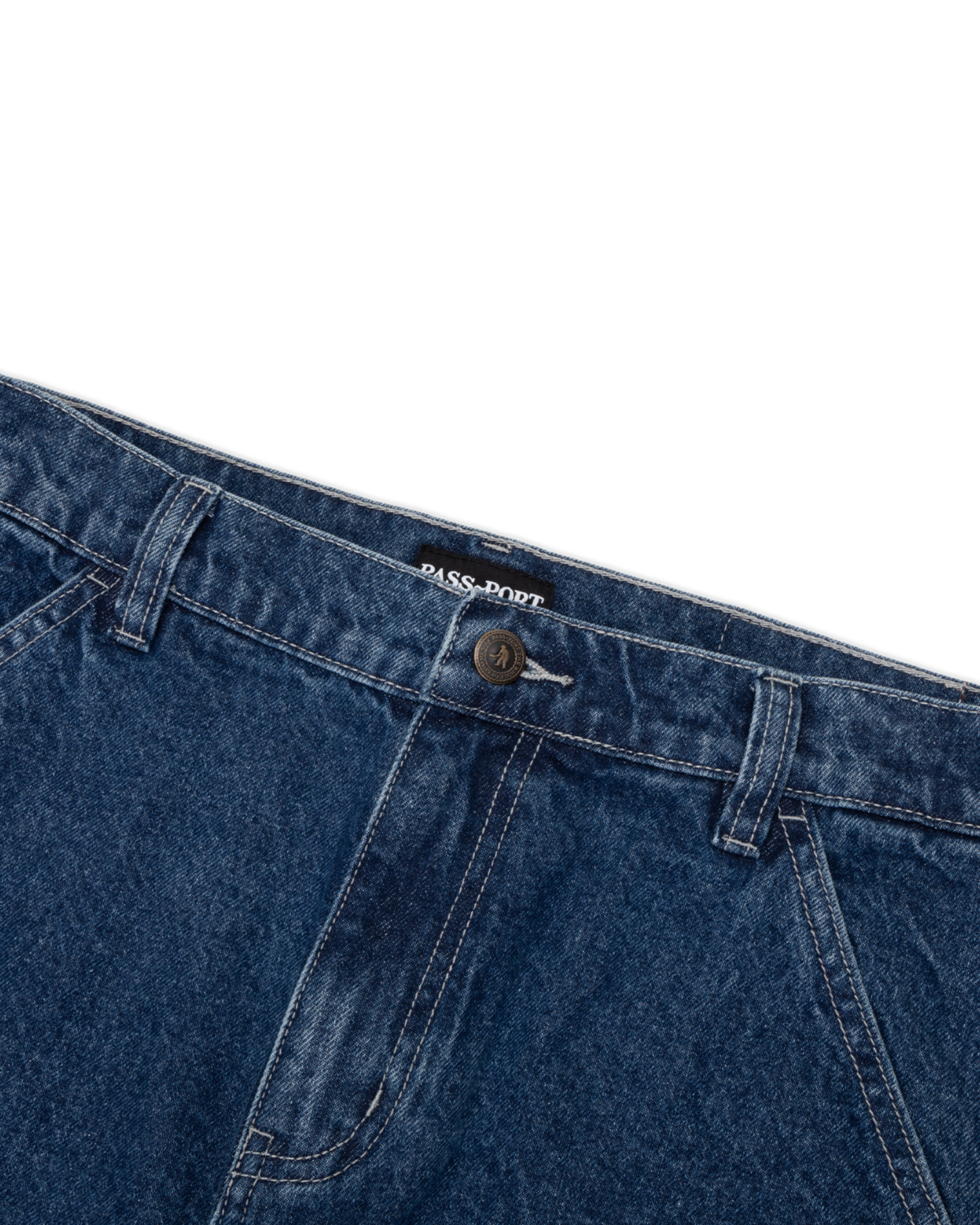 Passport Recycled Cotton Workers Club Classic Jean - Washed Dark Indigo