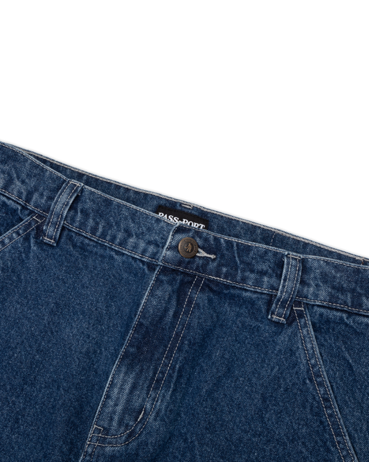 Passport Recycled Cotton Workers Club Classic Jean - Washed Dark Indigo