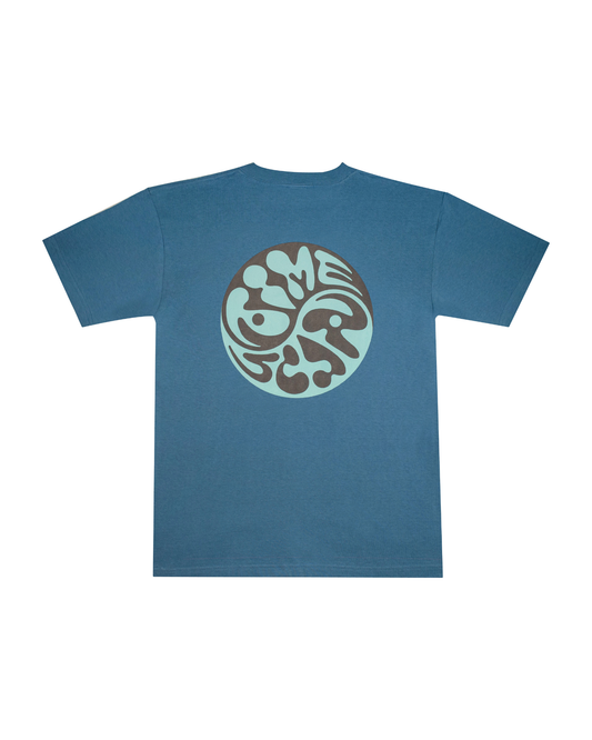 TIMESCAN Yin Yang Tee - Blue