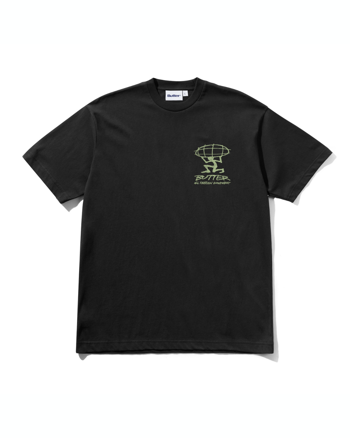 BUTTER GOODS Terrain Tee - Black