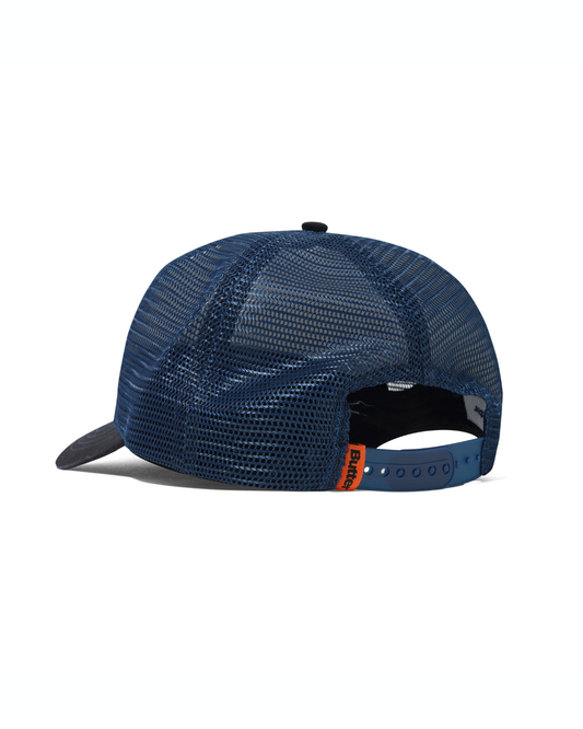 BUTTER GOODS Drummer Trucker Cap - Black / Navy