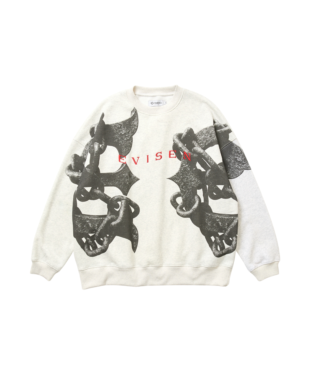 EVISEN Anchor Crew Sweat - Ash