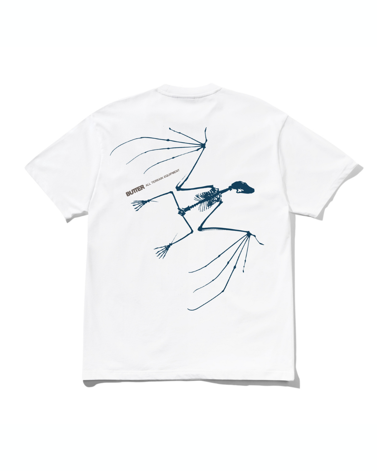 BUTTER GOODS Nocturnal Tee - White