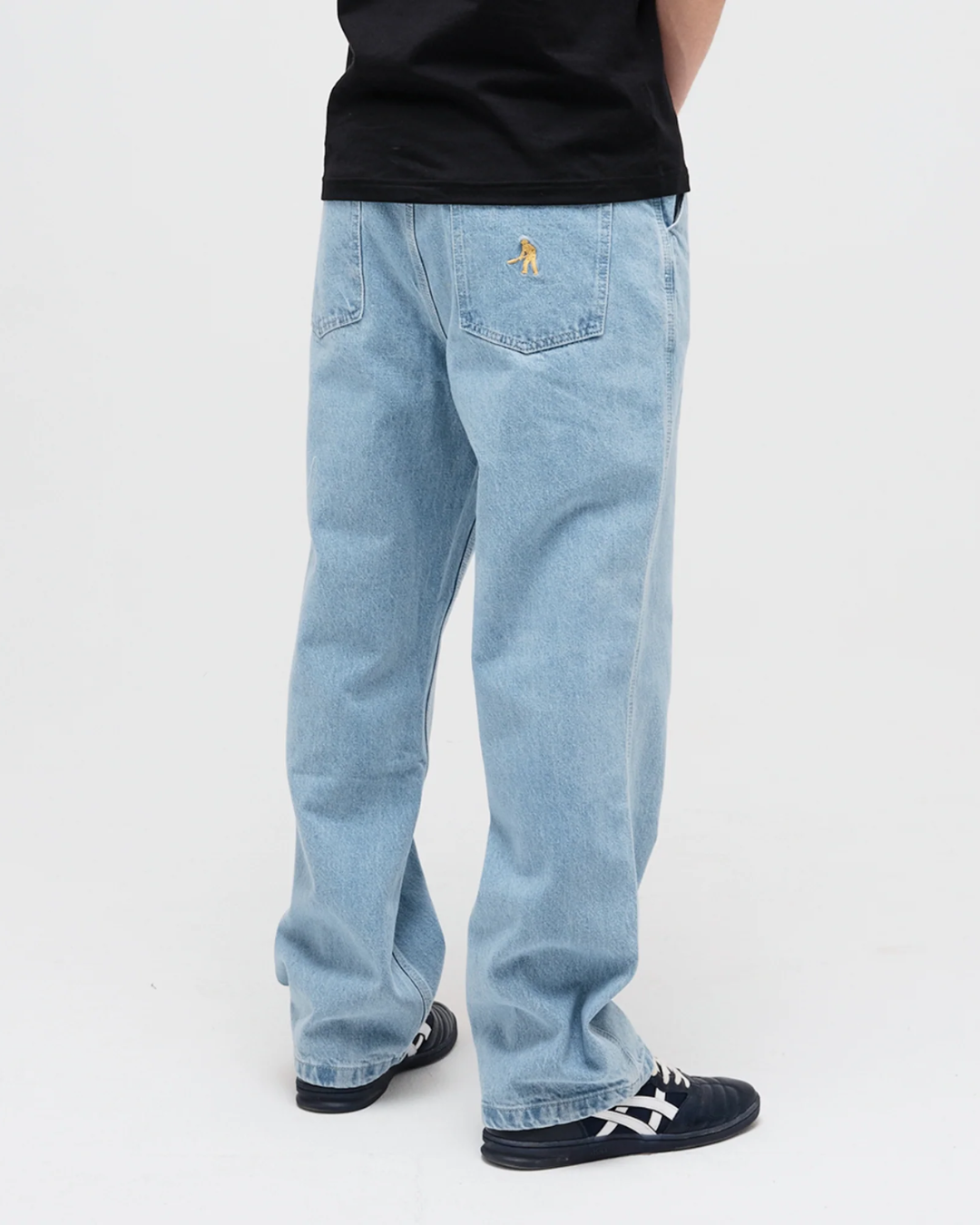 Passport Workers Club Classic Jean - Washed Light Indigo