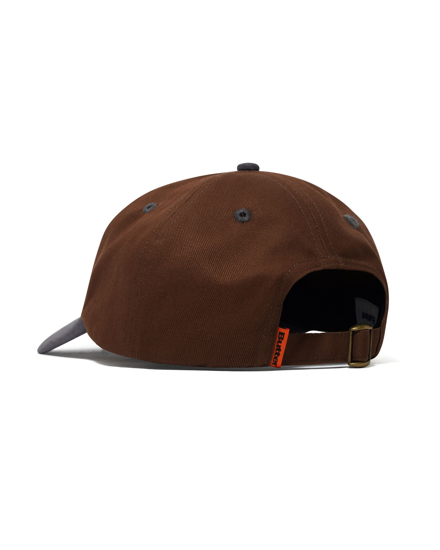 BUTTER GOODS Turtle 6 Panel Cap - Walnut/Steel