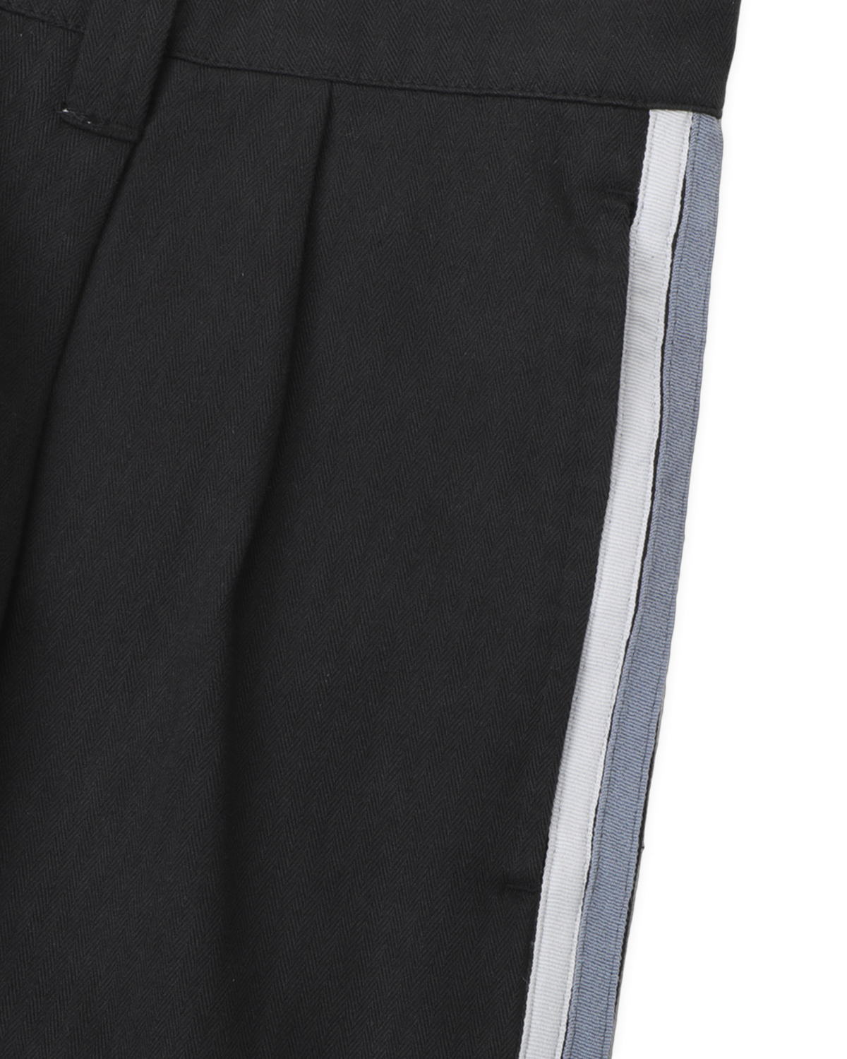Passport Herringbone Leagues Club Stripe Pant - Vintage Black