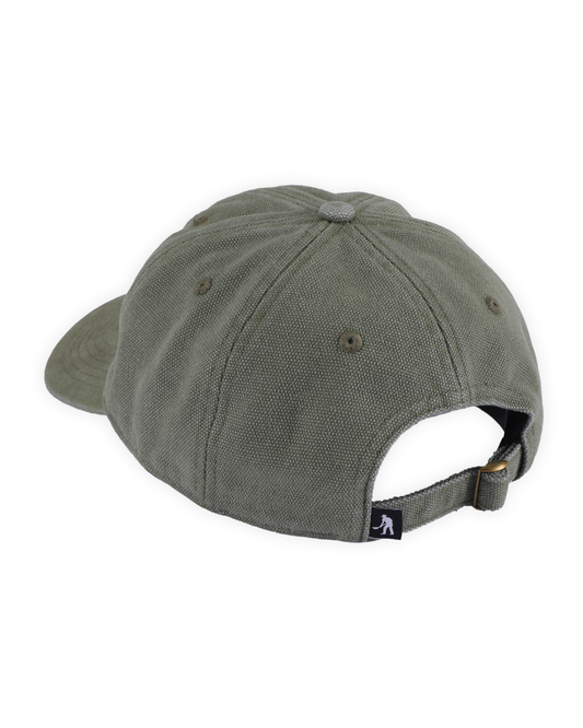 Passport Solid Leagues Cap - Washed Dark Military