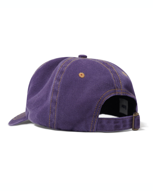 BUTTER GOODS Rounded Logo 6 Panel Cap - Purple