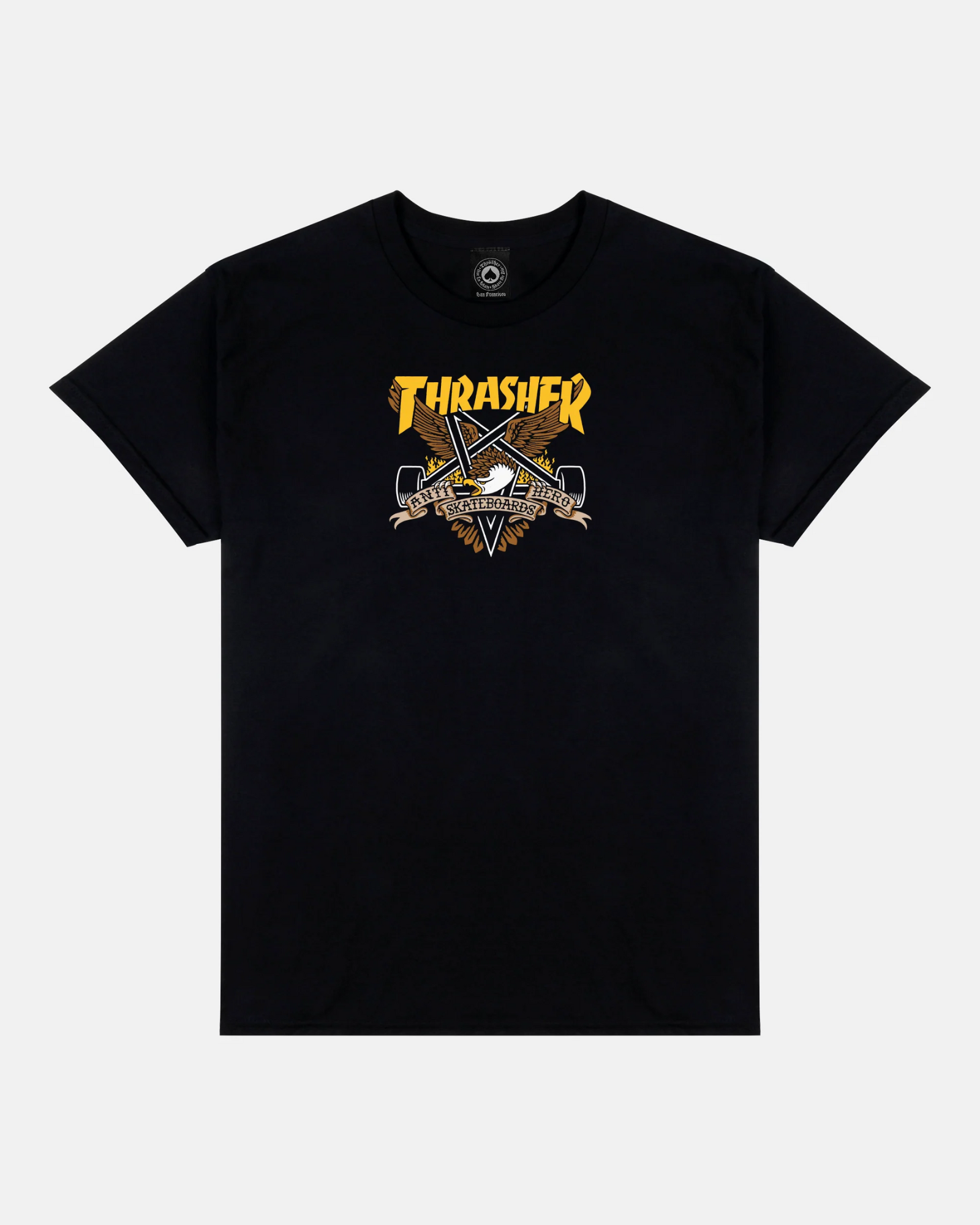 Skate-Mag Thrasher Camiseta En Darkheather Para Hombres – TITUS
