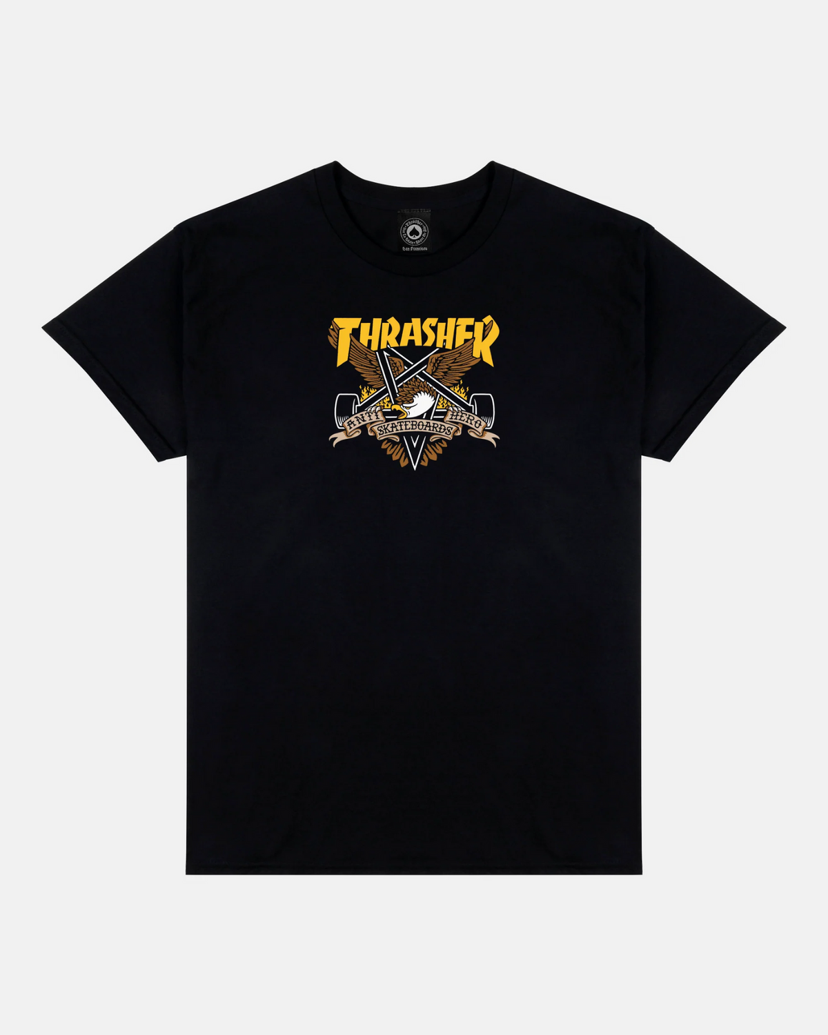 เสื้อยืด THRASHER Black Ice - สีกรมท่า