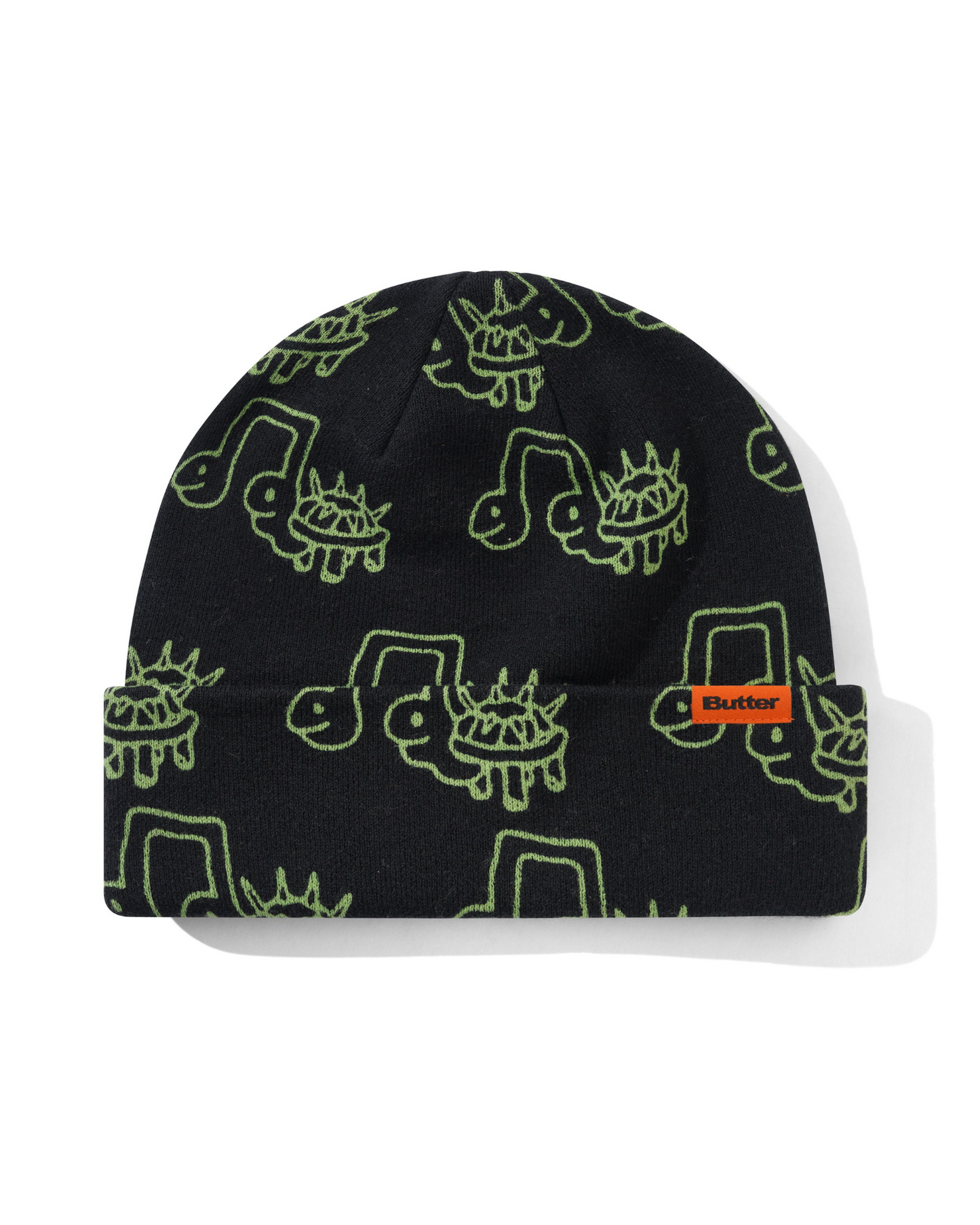 BUTTER GOODS Turtle Beanie - Black