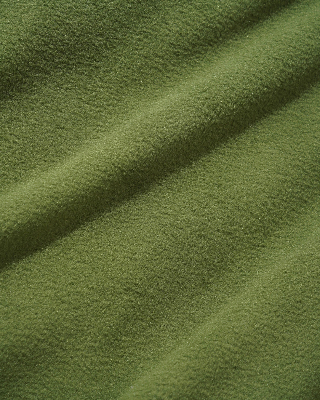 BUTTER GOODS Polartec 1/4 Zip Pullover - Army