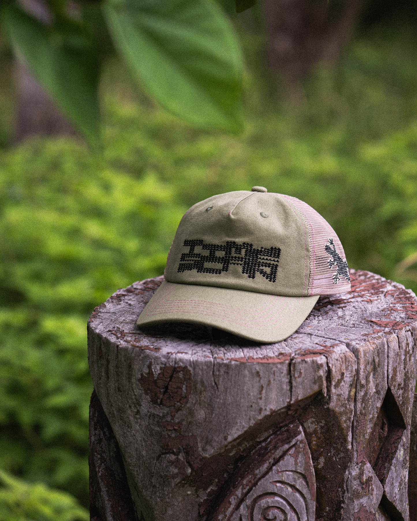 TIMESCAN Tribal Mesh Cap