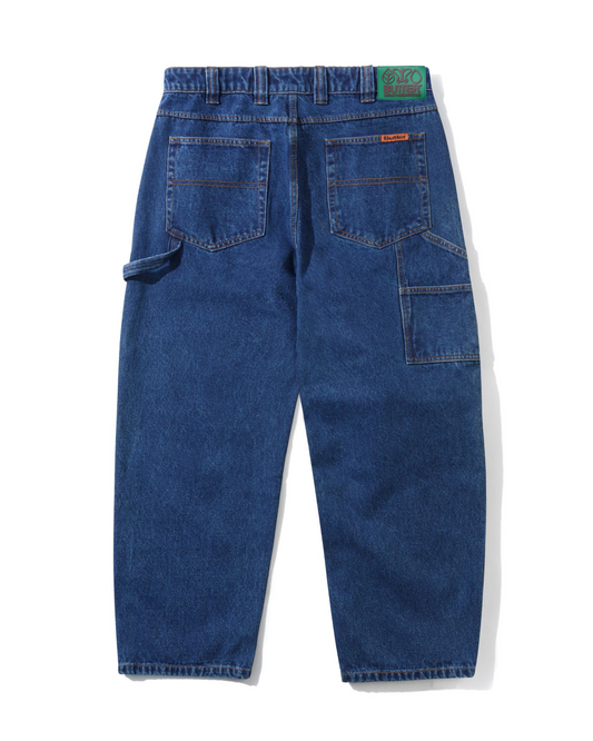 BUTTER GOODS Weathergear Denim Jeans - Repaired Indigo