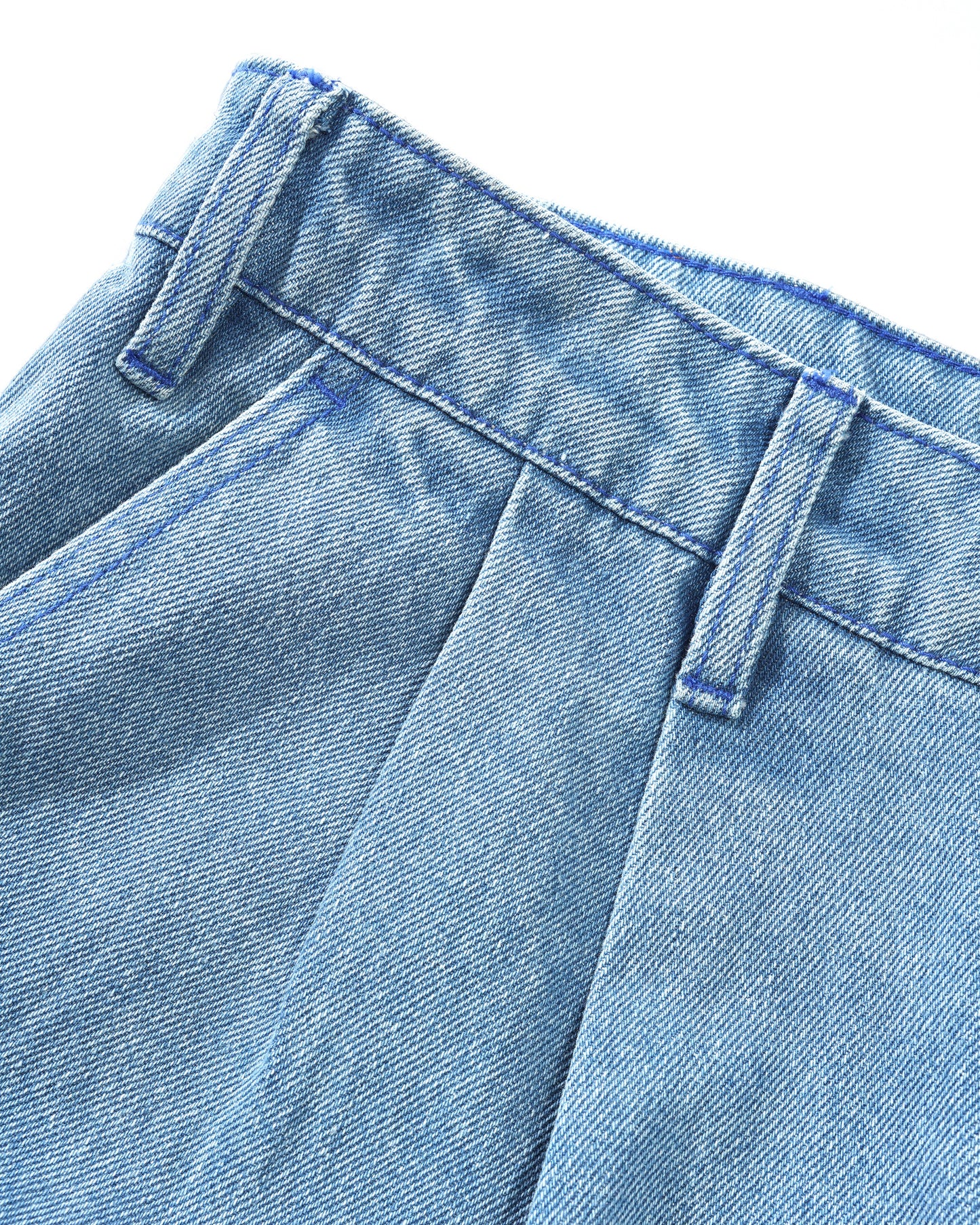 BUTTER GOODS | Blue Note Pleated Denim Jeans - Washed Indigo