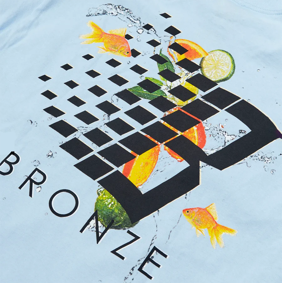 BRONZE 56K Citrus Logo Tee - Powder Blue