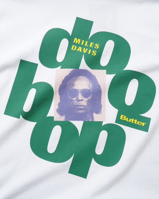 BUTTER GOODS Doo-Bop Tee - White