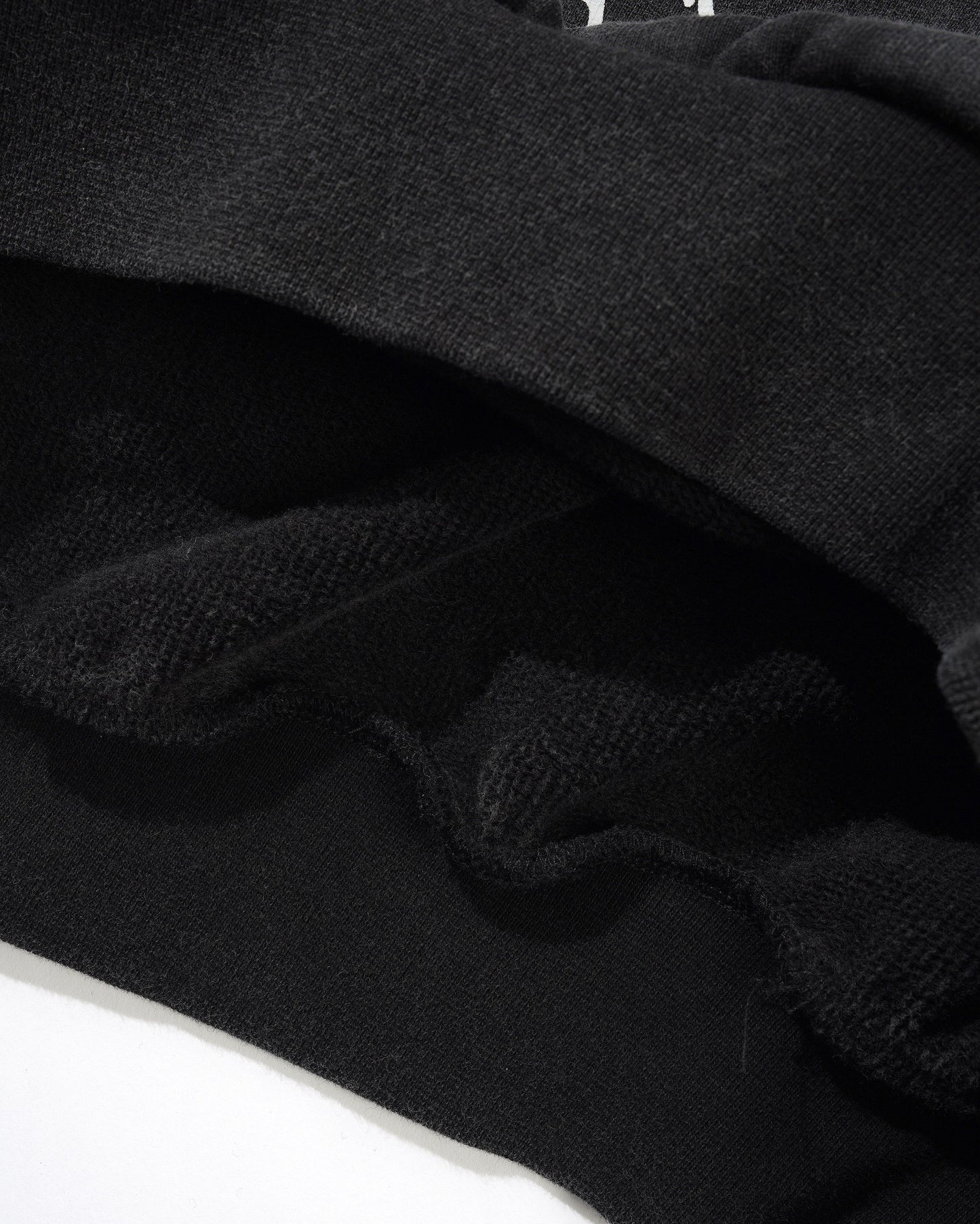 BUTTER GOODS | DANIEL JOHNSTON Enemy Pullover Hood - Distressed Washed Black