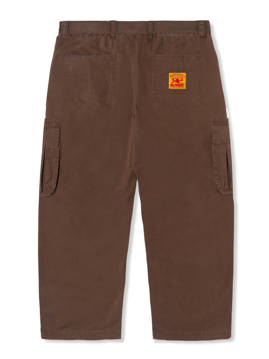 BUTTER GOODS Field Cargo Pants - Brick
