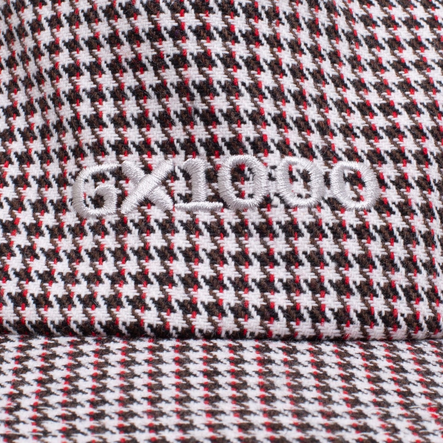 GX1000 Mini OG Logo Houndstooth Hat - White/Black