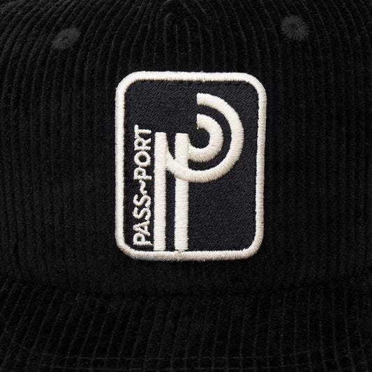 Passport Long Con Workers Cap - Black