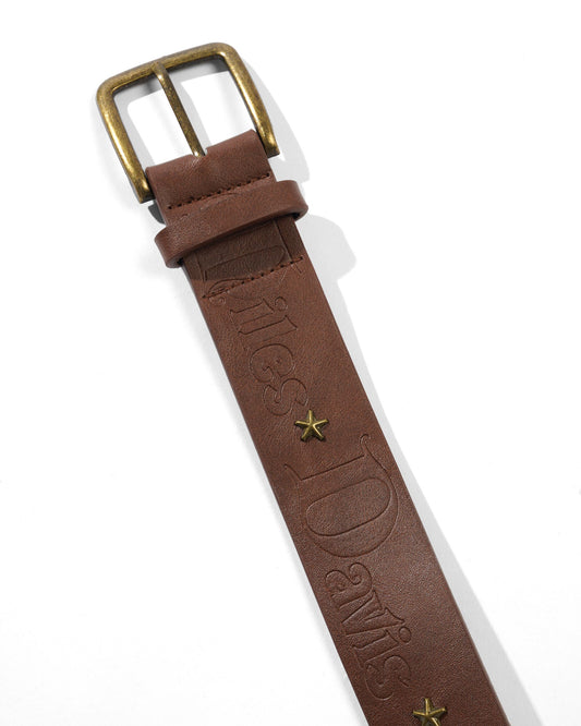 BUTTER GOODS Miles Studded Belt - Brown