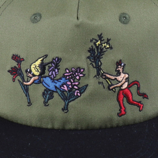 Passport Gardening Cap - Olive/Black