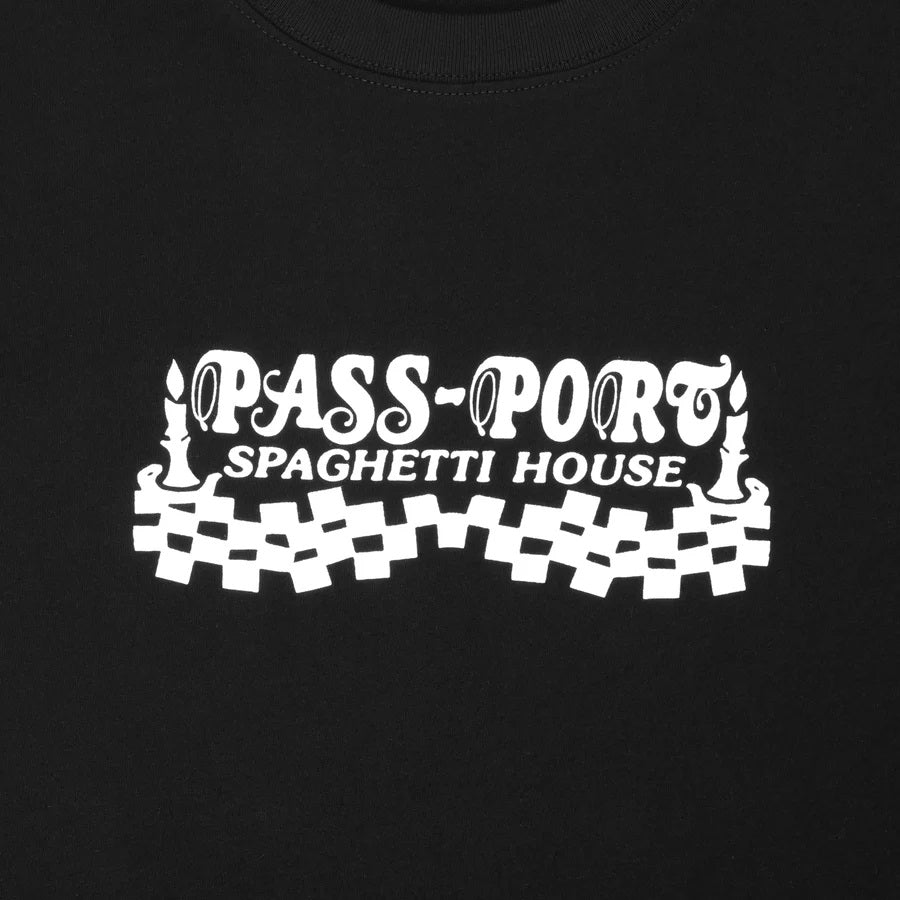 Passport Spag House Tee - Black