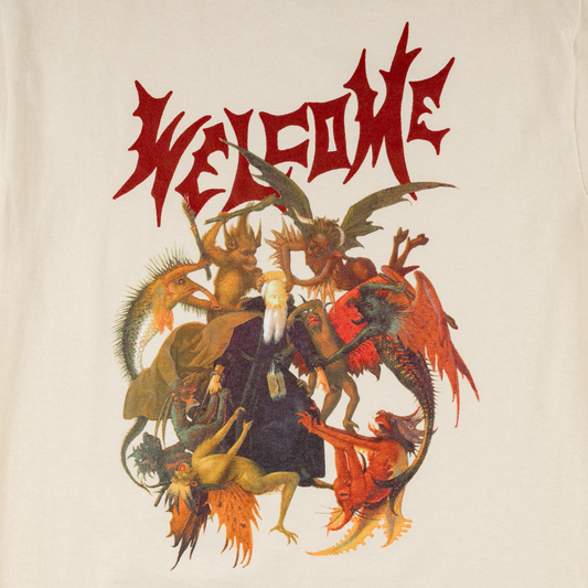WELCOME Torment Tee - Bone