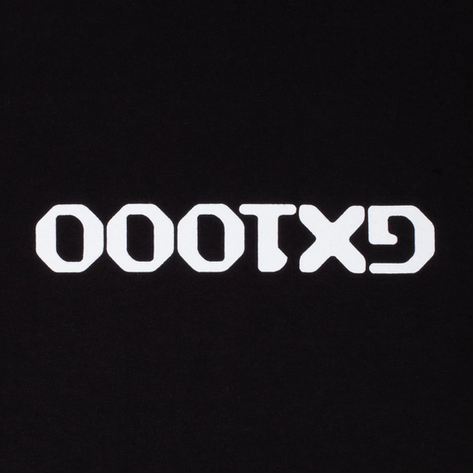 GX1000 OG Logo Upside Down Tee - Black