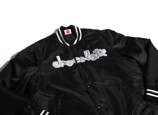 CHOCOLATE Super Power Coach Jacket- สีดำ XL