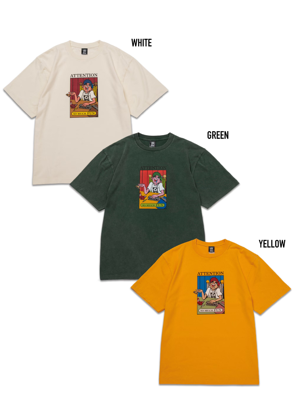 MxMxM Yubisuke Chudoku Tee - Green
