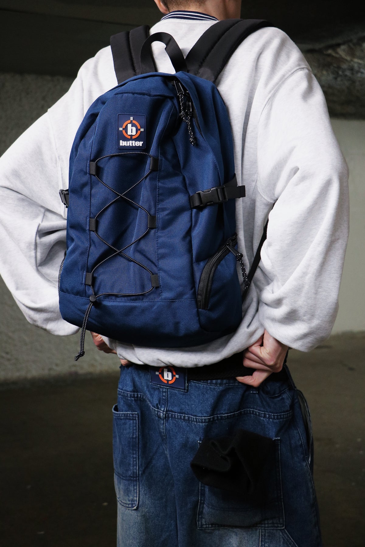 BUTTER GOODS Aleka Backpack - Navy