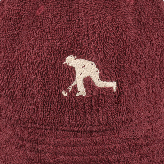 PASSPORT Bowlo 6 Panel Bucket Hat - Maroon
