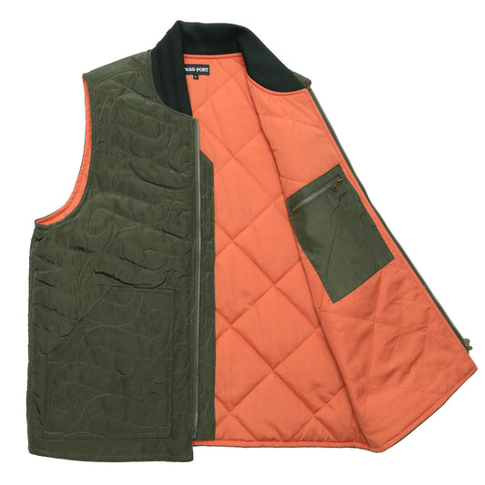 Passport Tilde Puff Packers Vest - Forest Green