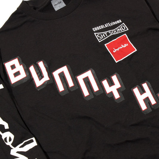 เสื้อยืด CHOCOLATE Bunny Hop L/S - สีดำ