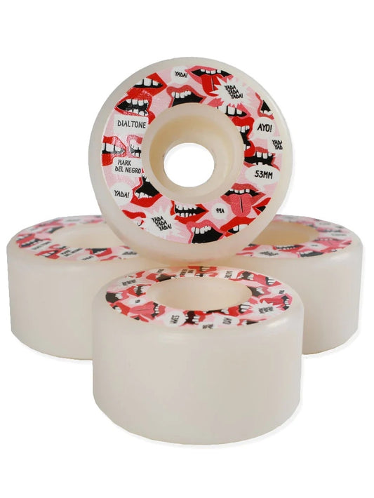 DIAL TONE Del Negro ヤダ ヤダ フラットカット ホイール 53mm/99a