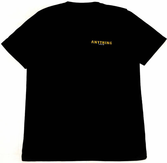 バナナ T シャツに注意してください - ブラック