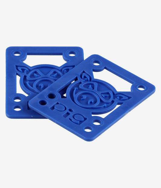 PIG แผ่นรองไรเซอร์ 1/8" - สีน้ำเงิน