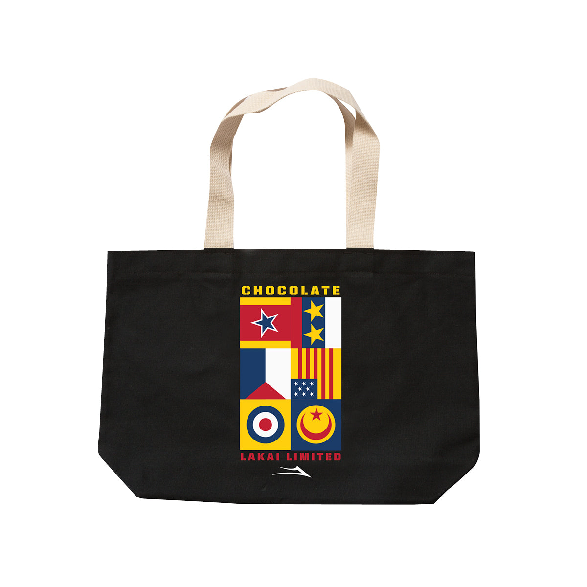ラカイ チョコレート フラッグ トートバッグ