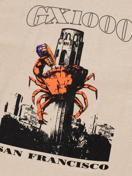 GX1000 Crab Tee - Sand