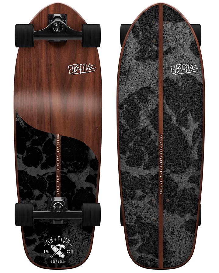 OBFive Dark Waters Surf Skate 31"