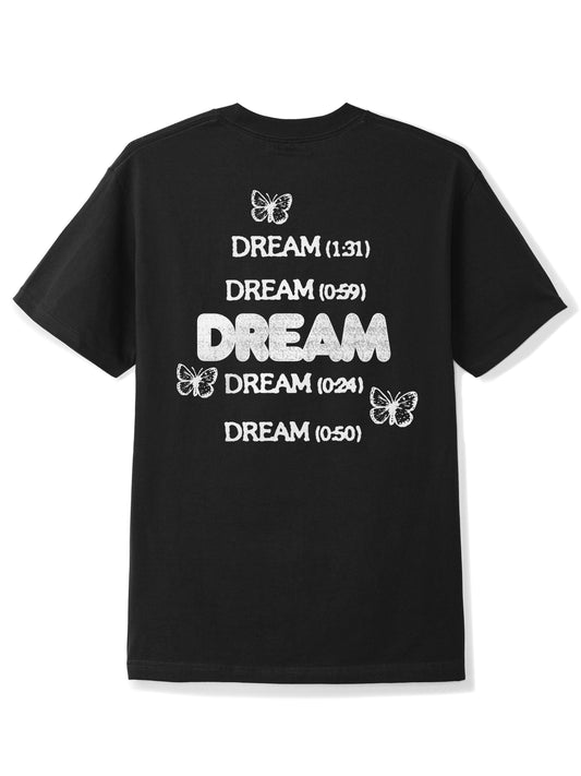 เสื้อยืด BUTTER GOODS Dream - สีดำ