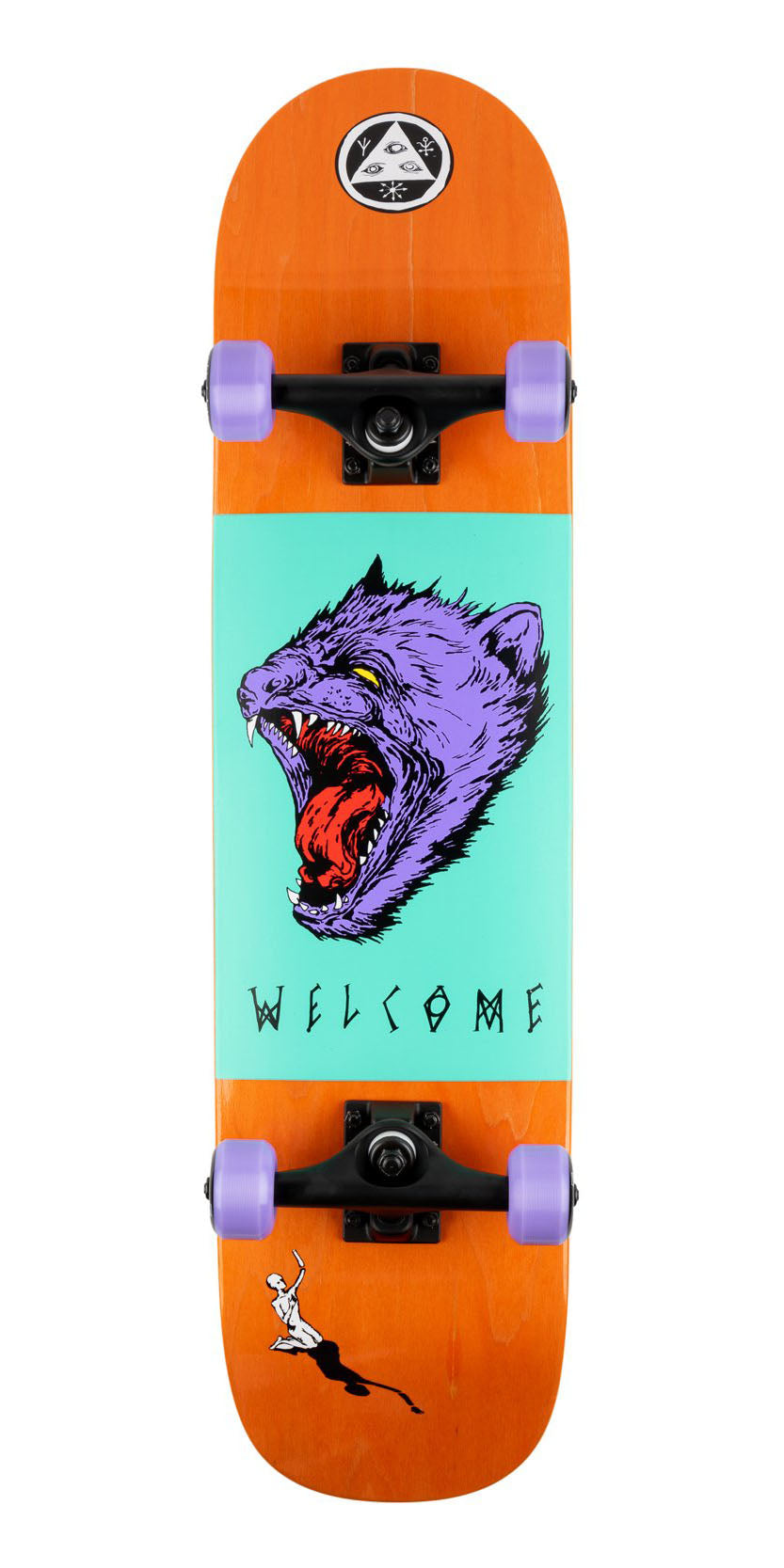 WELCOME Tasmanian Angel Orange Complete 7.75"