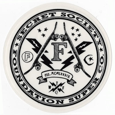 財団秘密結社ステッカー 6.5 インチ