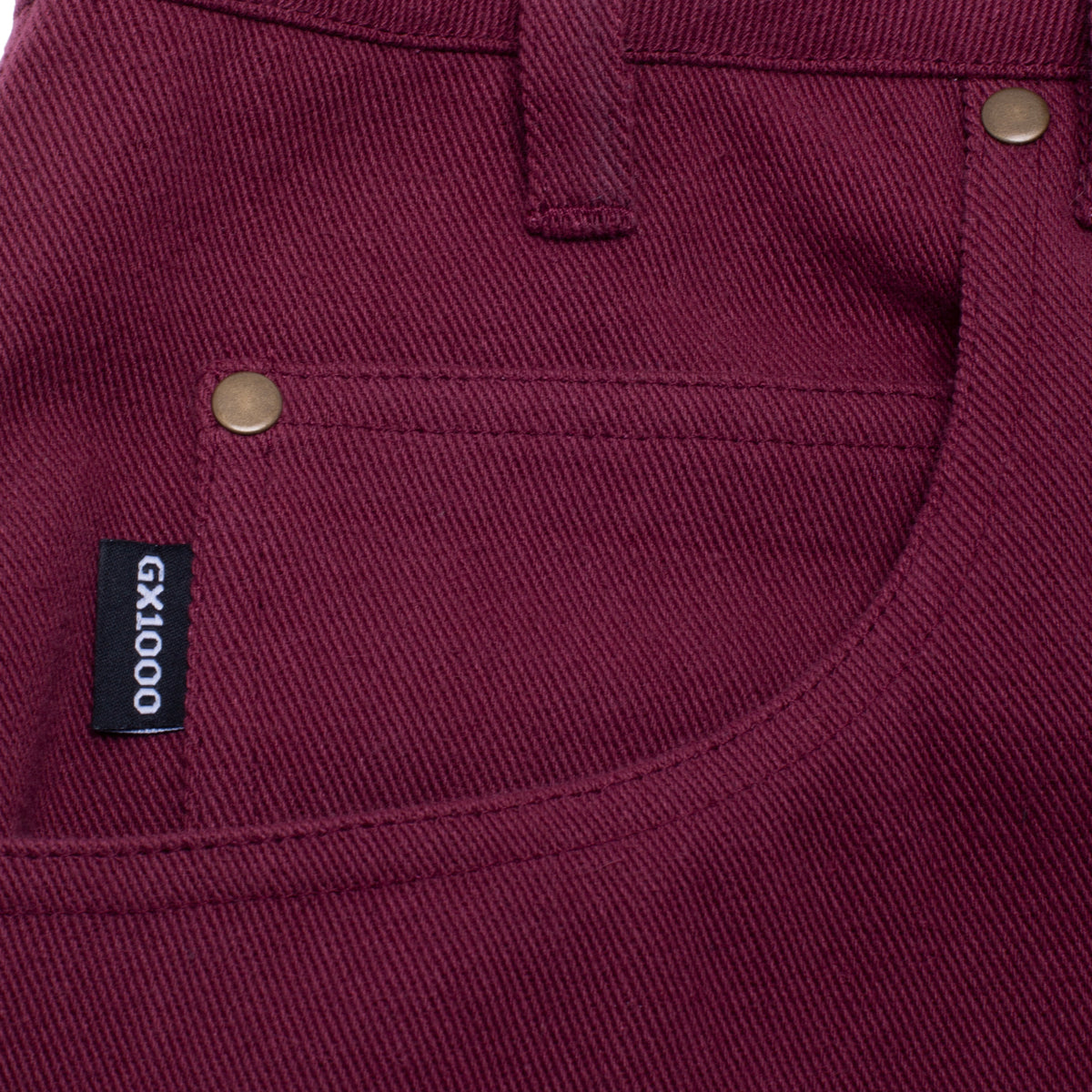 GX1000 Dimethyltryptamine Baggy Pants - Maroon